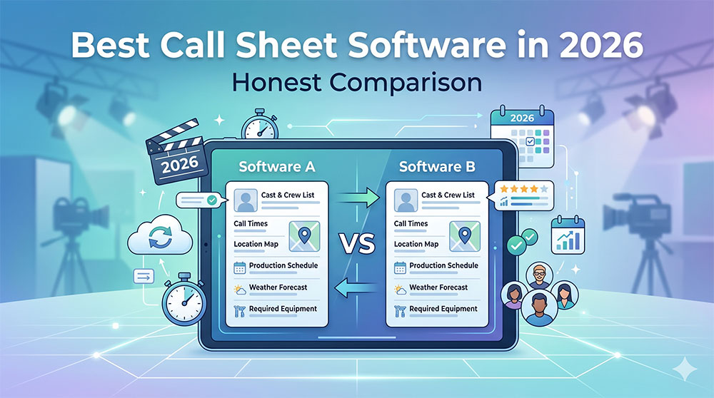 Best Call Sheet Software in 2026 (Honest Comparison)