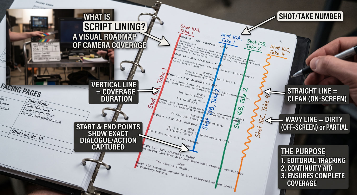 What Is Script Lining? (The Vertical Lines Explained)