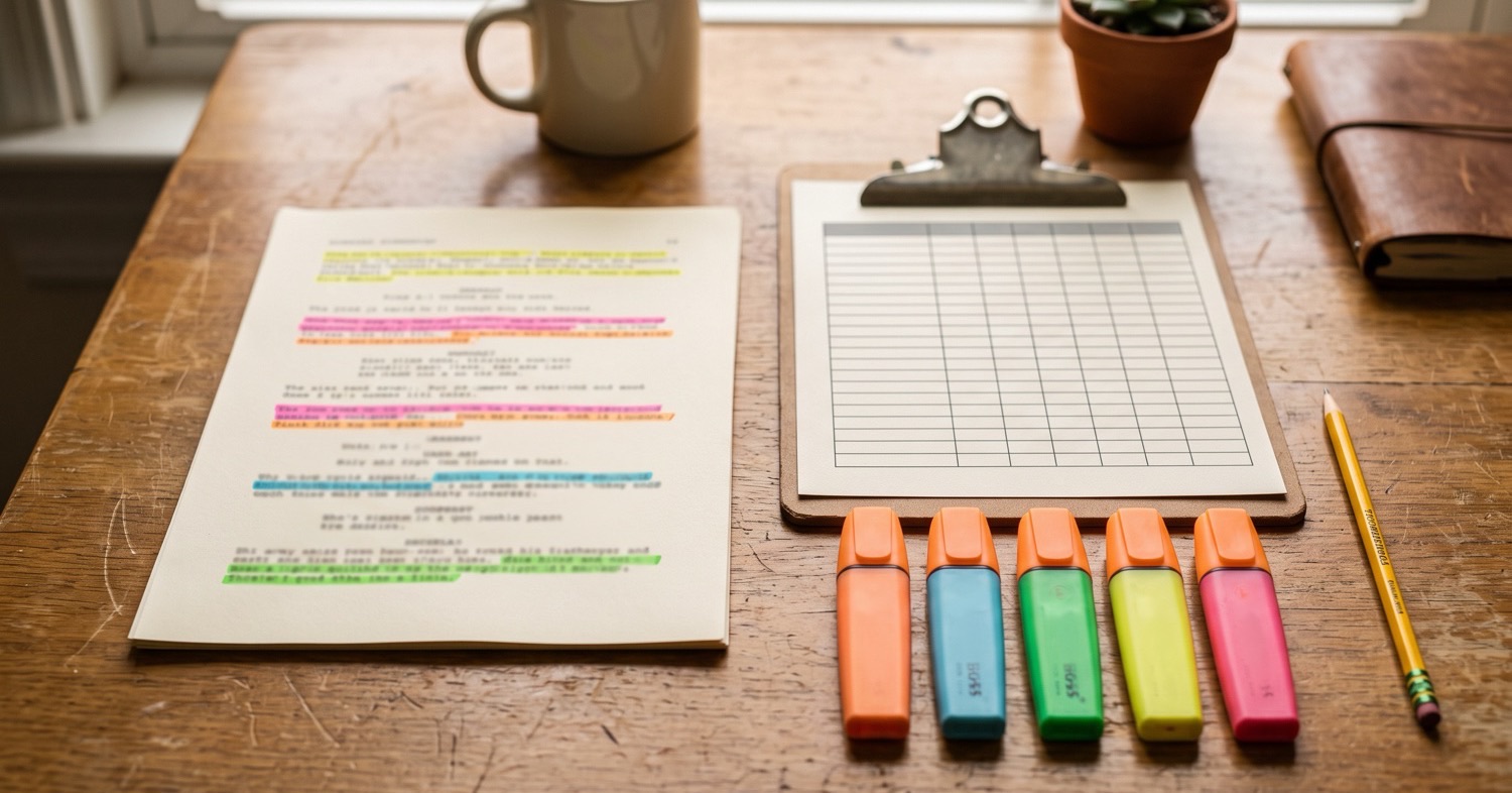 Script Breakdown Sheet Template (Copy-Paste, No Signup)